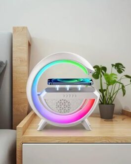 Parlante Led RGB y Cargador Wireless